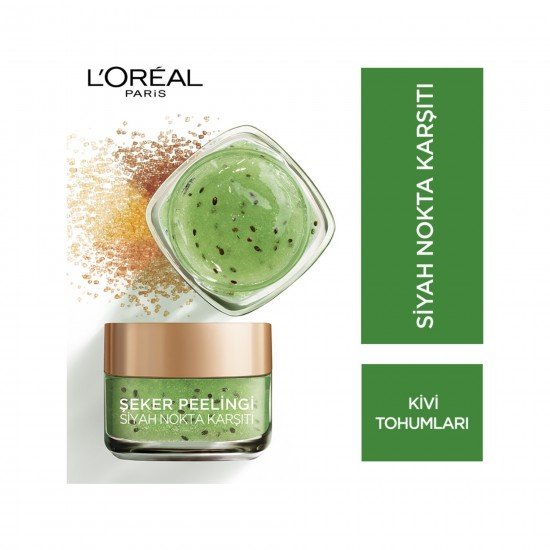 Loreal Şeker Peelingi Siyah Nokta Karşıtı 50 ml Loreal Şeker Peelingi Siyah Nokta Karşıtı 50 ml