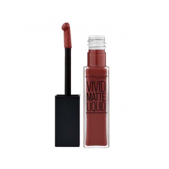 Maybelline New York Color Sensational Vivid Matte Likit Ruj - 37 Coffee Buzz Maybelline New York Color Sensational Vivid Matte Likit Ruj - 37 Coffee Buzz
