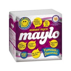 Maylo Tombul Peçete 30X30 100'lü Maylo Tombul Peçete 30X30 100'lü