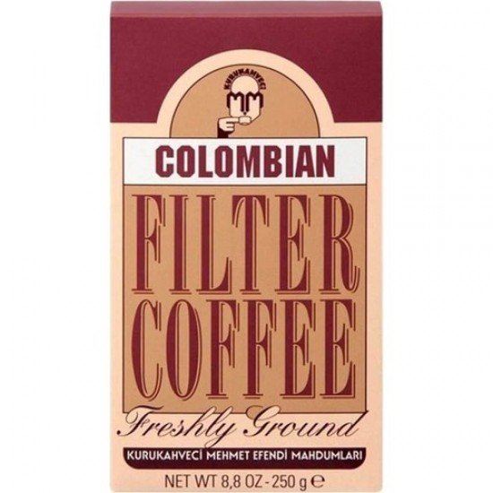 Mehmet Efendi Colombian Filtre Kahve 250 Gr