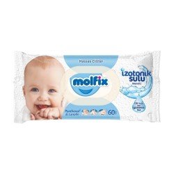 Molfix Izotonik Sulu Mendil Hassas Ciltler 60 Yaprak
