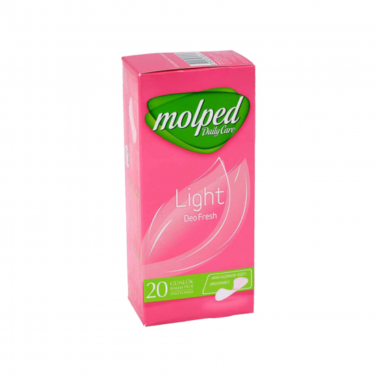 Molped Daily Care Deo Fresh Günlük Bakım Ped 20 Adet Molped Daily Care Deo Fresh Günlük Bakım Ped 20 Adet