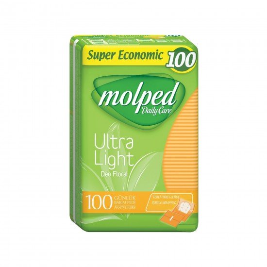 Molped Daily Care Ultra Ligth Sw li Deo Floral 100 lü Molped Daily Care Ultra Ligth Sw li Deo Floral 100 lü
