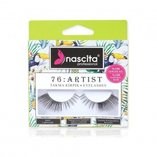 Nascita Artist Takma Kirpik Doğal  (%100 Gerçek Kıl) 076