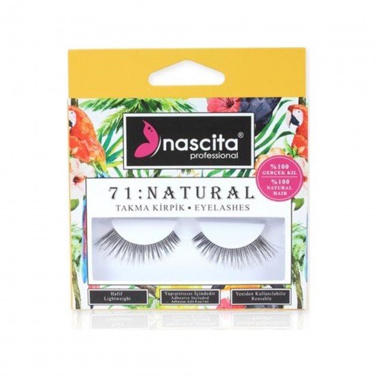 Nascita Doğal Takma Kirpik Doğal (%100 Gerçek Kıl) 071 Nascita Doğal Takma Kirpik Doğal (%100 Gerçek Kıl) 071
