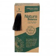 Natura Balance Organik Saç Boyası 3 Koyu Kahve