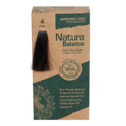 Natura Balance Organik Saç Boyası 4 Kahve Natura Balance Organik Saç Boyası 4 Kahve