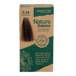 Natura Balance Organik Saç Boyası 5.34 Çikolata Kahve Natura Balance Organik Saç Boyası 5.34 Çikolata Kahve