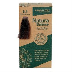 Natura Balance Organik Saç Boyası 6.1 Küllü Koyu Kumral Natura Balance Organik Saç Boyası 6.1 Küllü Koyu Kumral