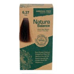 Natura Balance Organik Saç Boyası 6.37 Tütün Natura Balance Organik Saç Boyası 6.37 Tütün
