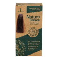 Natura Balance Organik Saç Boyası 6 Koyu Kumral Natura Balance Organik Saç Boyası 6 Koyu Kumral