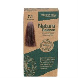 Natura Balance Organik Saç Boyası 7.1 Küllü Kumral Natura Balance Organik Saç Boyası 7.1 Küllü Kumral