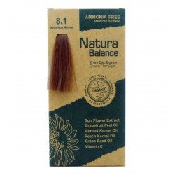 Natura Balance Organik Saç Boyası 8.1 Küllü Açık Kumral Natura Balance Organik Saç Boyası 8.1 Küllü Açık Kumral