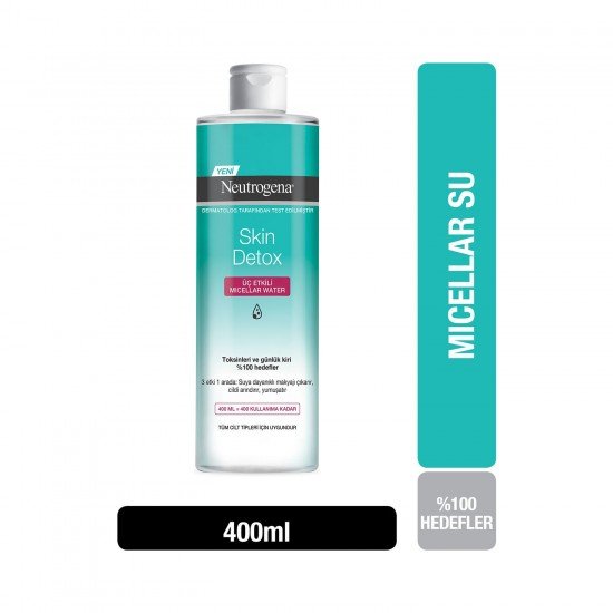 Neutrogena Skin Detox Micellar Su 400 ml