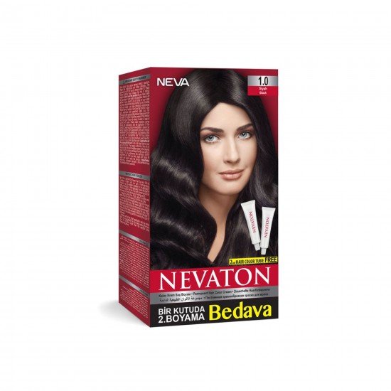 Nevaton Set Saç Boyası 1.0 Siyah Nevaton Set Saç Boyası 1.0 Siyah
