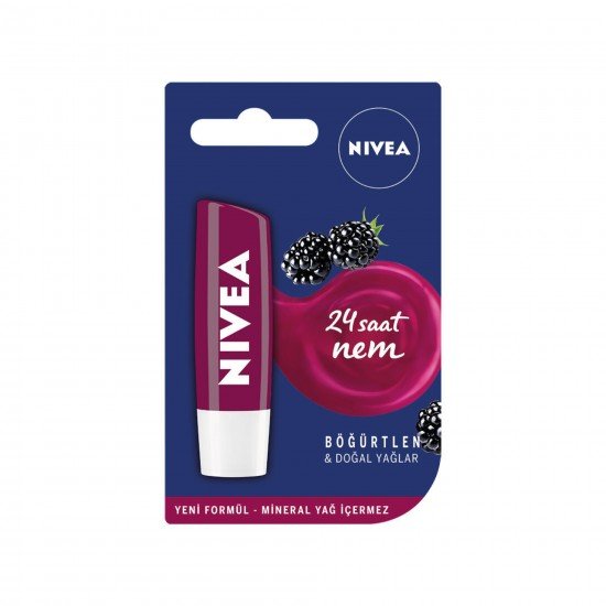 Nivea Lip Dudak Bakım Kremi Böğürtlen Nivea Lip Dudak Bakım Kremi Böğürtlen