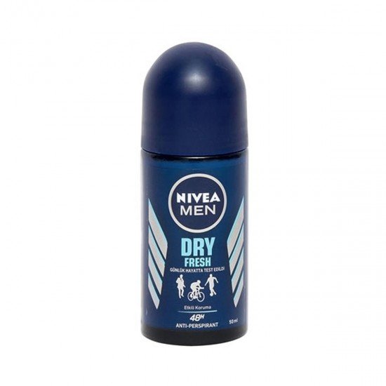 Nivea Men Dry Fresh Erkek Roll On 50 ml