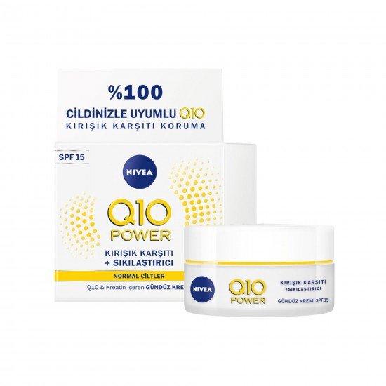 Nivea Q10 Kırışık Karşıtı Gündüz Bakım Kremi 50 Ml Nivea Q10 Kırışık Karşıtı Gündüz Bakım Kremi 50 Ml