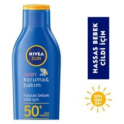 Nivea Sun Bebek Bakım Yapan Güneş Losyonu Gkf 50+ 200 Ml Nivea Sun Bebek Bakım Yapan Güneş Losyonu Gkf 50+ 200 Ml