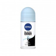 Nivea Invisible Black&White Pure Roll-On Deodorant 50 Ml Kadın Nivea Invisible Black&White Pure Roll-On Deodorant 50 Ml Kadın