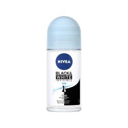 Nivea Invisible Black&White Pure Roll-On Deodorant 50 Ml Kadın Nivea Invisible Black&White Pure Roll-On Deodorant 50 Ml Kadın