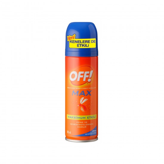 Off! Sinekkovar Max 100 Ml Off! Sinekkovar Max 100 Ml