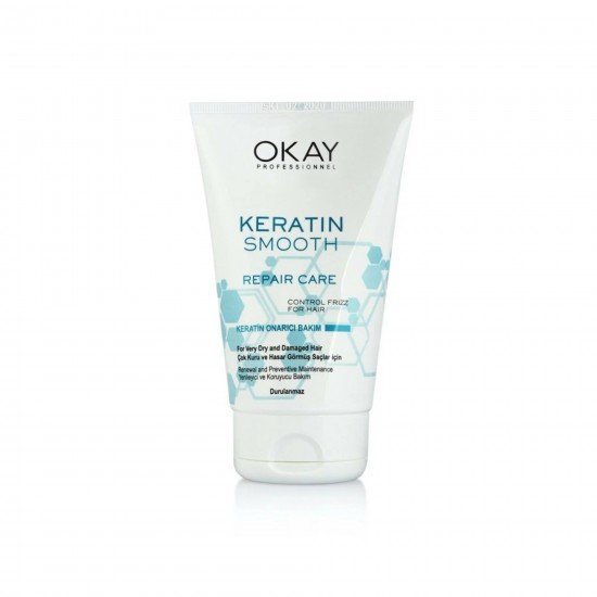 Okay Smooth Keratin Onarıcı Bakım Kremi 100 ML Okay Smooth Keratin Onarıcı Bakım Kremi 100 ML