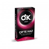 Okey Çifte Haz Prezervatif 10'lu Okey Çifte Haz Prezervatif 10'lu