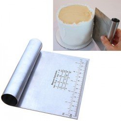 Ölçülü Paslanmaz Kazıyıcı 12 cm Ölçülü Paslanmaz Kazıyıcı 12 cm