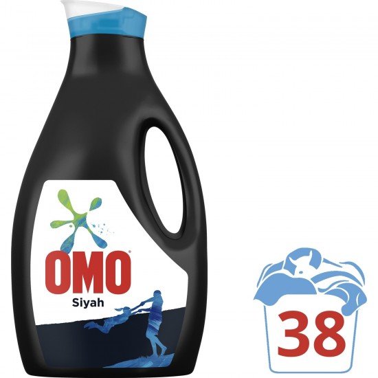 Omo Black Konsantre Sıvı Deterjan 2470 ML 38 Yıkama