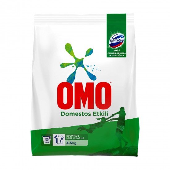 Omo Domestos Etkili Toz Çamaşır Deterjanı 4.5 KG 30 Yıkama