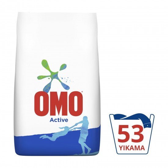 Omo Toz Çamaşır Deterjanı 8 kg Active