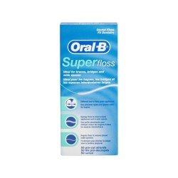 Oral-B Diş İpi Super Floss 50 Adet Oral-B Diş İpi Super Floss 50 Adet
