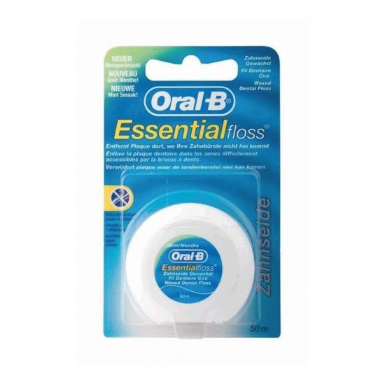 Oral-B Essential Floss Diş İpi Mint 50 M Oral-B Essential Floss Diş İpi Mint 50 M