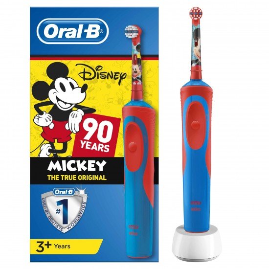 Oral-B Mickey Mouse Çocuklar İçin Şarj Edilebilir Diş Fırçası 3+ Yaş