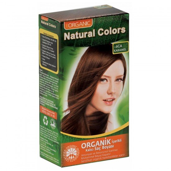 Organic Natural Colors 6CA Karamel Saç Boyası