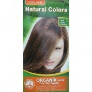 Organic Natural Colors 6N Koyu Kumral Saç Boyası Organic Natural Colors 6N Koyu Kumral Saç Boyası