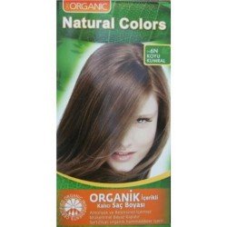 Organic Natural Colors 6N Koyu Kumral Saç Boyası Organic Natural Colors 6N Koyu Kumral Saç Boyası