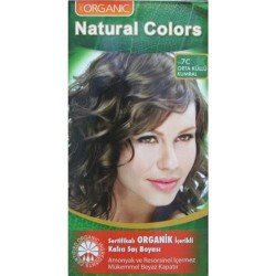 Organic Natural Colors 7C Orta Küllü Kumral Saç Boyası Organic Natural Colors 7C Orta Küllü Kumral Saç Boyası