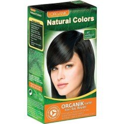 Organic Natural Colors Saç Boyası 4C Antrasit Kahve Organic Natural Colors Saç Boyası 4C Antrasit Kahve