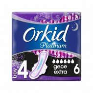Orkid Ultra Extra Gece Hijyenik Ped 6 Adet