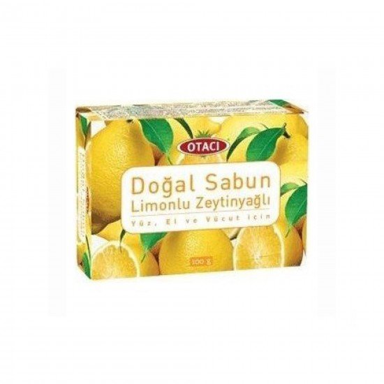 Otacı Limonlu Zeytinyağlı Doğal Sabun 100 GR