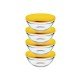 PASABAHCE CHEFS 53543 SAKLAMA KABI YUVARLAK 4 LU 120 MM PASABAHCE CHEFS 53543 SAKLAMA KABI YUVARLAK 4 LU 120 MM