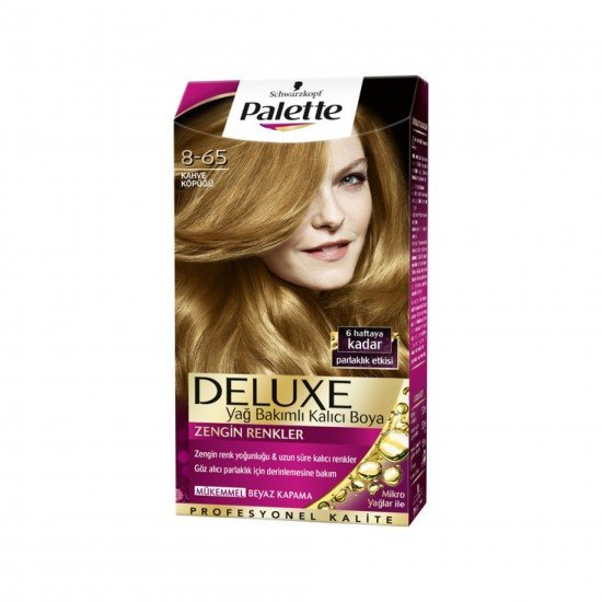 Palette Deluxe  Yoğun Renkler Saç Boyası 8-65 Kahve Köpüğü