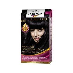 Palette Deluxe Yoğun Yağ Bakımlı Boya  1-0 Siyah Palette Deluxe Yoğun Yağ Bakımlı Boya  1-0 Siyah