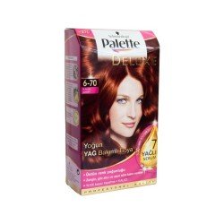 Palette Deluxe Yoğun Yağ Bakımlı Boya  6-70 Kahve Bakır Palette Deluxe Yoğun Yağ Bakımlı Boya  6-70 Kahve Bakır
