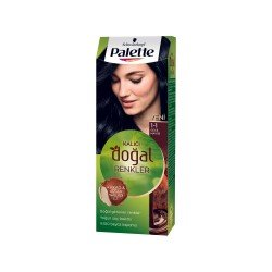 Palette Kalıcı Doğal Renkler Saç Boyası 1-1 Gece Mavisi Palette Kalıcı Doğal Renkler Saç Boyası 1-1 Gece Mavisi
