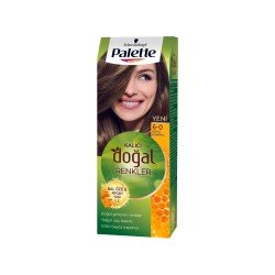 Palette Kalıcı Doğal Renkler Saç Boyası  6-0 Koyu Kumral Palette Kalıcı Doğal Renkler Saç Boyası  6-0 Koyu Kumral