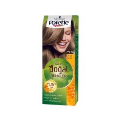Palette Kalıcı Doğal Renkler Saç Boyası 7-0 Kumral Palette Kalıcı Doğal Renkler Saç Boyası 7-0 Kumral