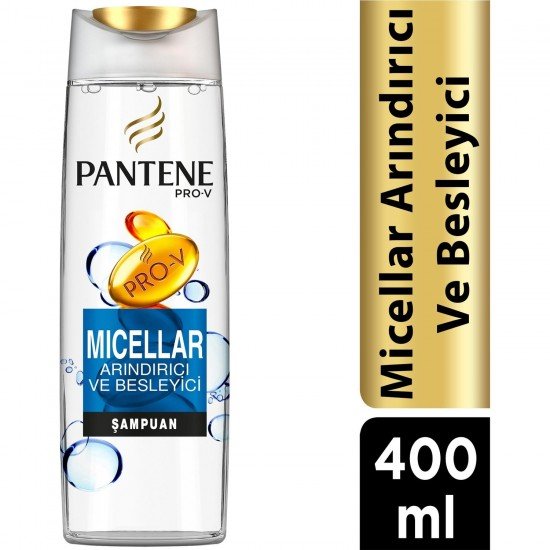 Pantene Micellar Arındırıcı Ve Besleyici 400 ml Şampuan Pantene Micellar Arındırıcı Ve Besleyici 400 ml Şampuan